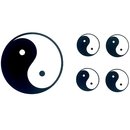 Aufkleber Set - Yin Yang