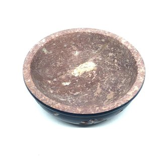 R�ucherschale in Chakrafarben indigo