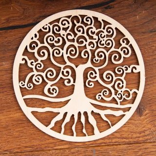Lebensbaum aus Holz
